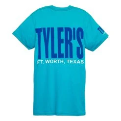 TYLER'S Turquoise/Blue Heather Tee - Ft. Worth