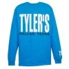 TYLER'S Long Sleeve Sapphire/White Tee - Dallas