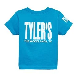 Toddlers' TYLER'S Turquoise/White Tee - The Woodlands