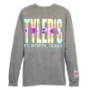 TYLER'S Long Sleeve Aztec Comfort Color Pocket Tee - Ft. Worth