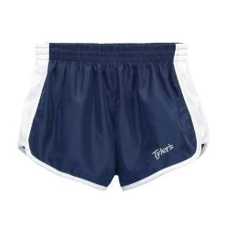 Girls' Navy/White Racer Shorts