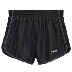 Women's Heather Grey/Black Racer Shorts