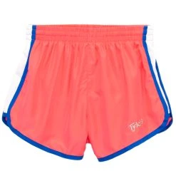 Women's Coral/Royal Racer Shorts