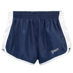 Women's Navy/White Racer Shorts