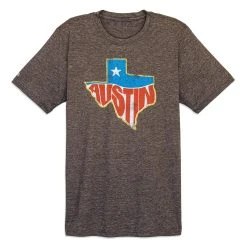 Vintage Austin Tee - Heather Mocha