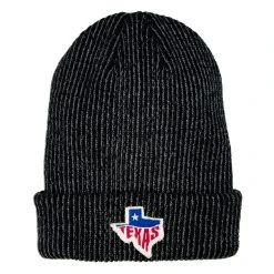 Vintage Texas Beanie - Black/Steel