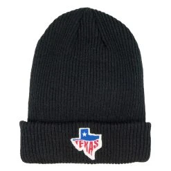 Vintage Texas Beanie - Black