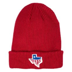 Vintage Texas Beanie - Red