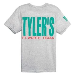 TYLER'S Vintage White/Mint/Melon Track Tee - Ft. Worth