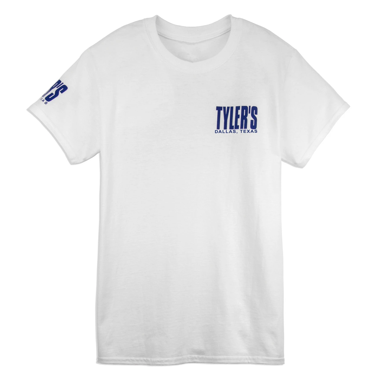 TYLER'S White/Navy Tee - Dallas - Image 2