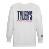 Kids' TYLER'S White/Navy Long Sleeve Tee - Dallas