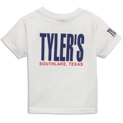 Toddlers' TYLER'S White/Navy Tee - Southlake