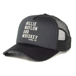 Willie Waylon And Whiskey Trucker Hat