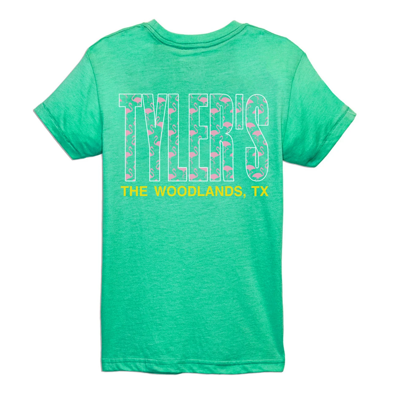 TYLER'S Flamingo Outline Tee - The Woodlands