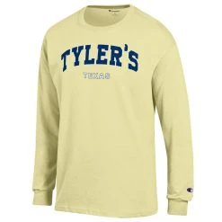 TYLER'S Champion Long Sleeve Tee - Yellow