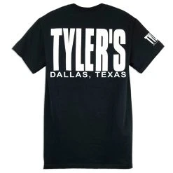 TYLER'S Black/White Tee - Dallas