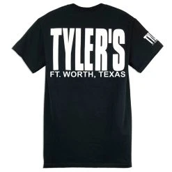 TYLER'S Black/White Tee - Ft. Worth