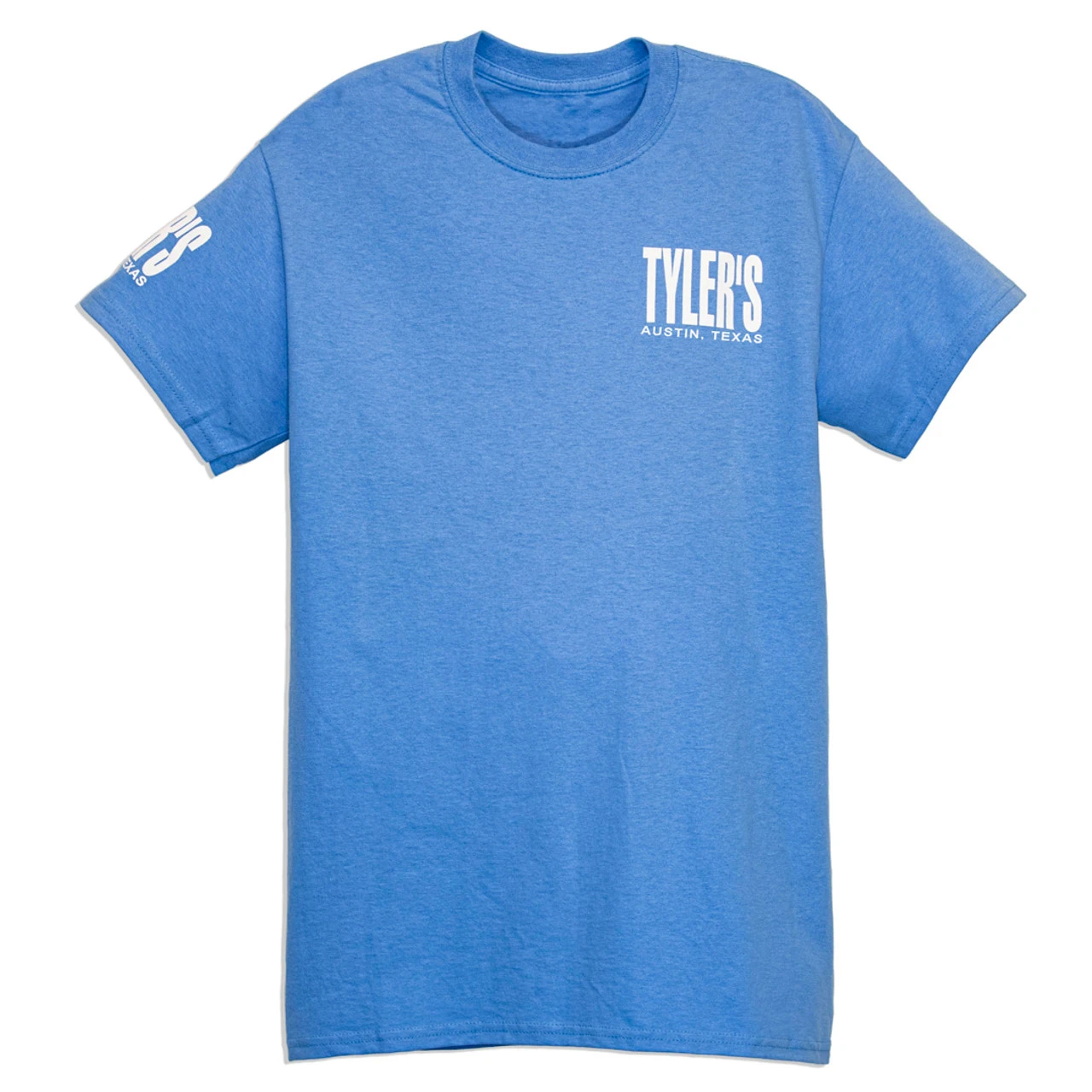 TYLER'S Light Blue/White Tee - Austin - Image 2