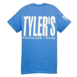 TYLER'S Light Blue/White Tee- Southlake