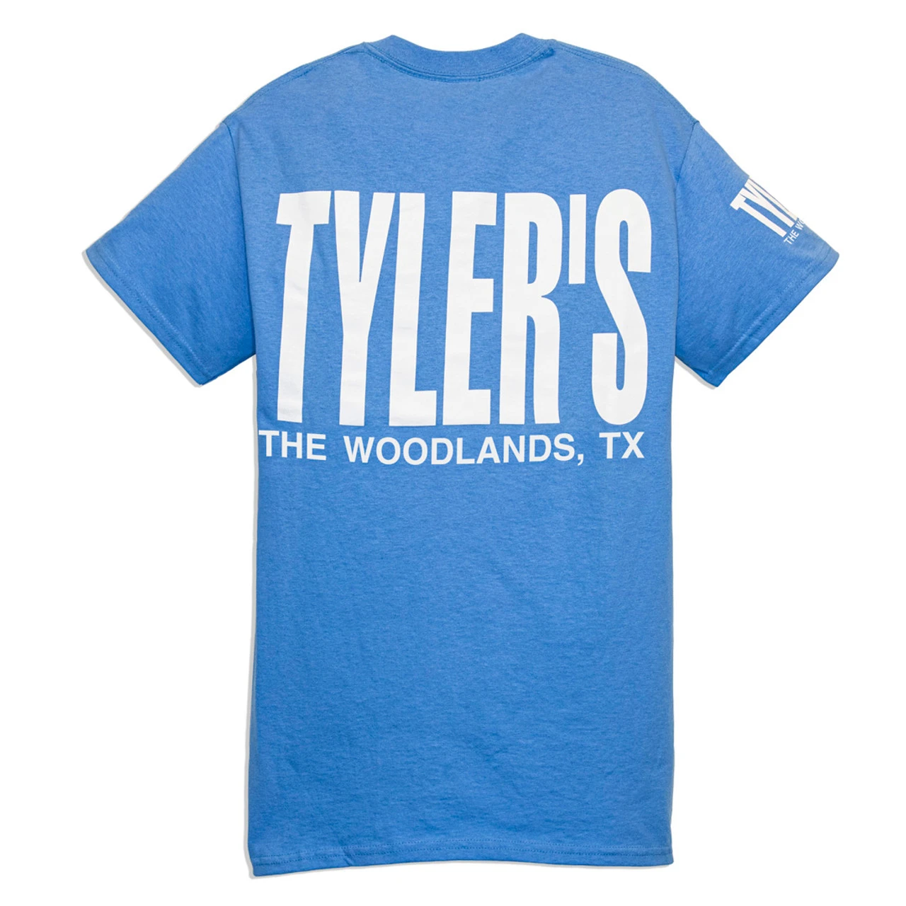TYLER'S Light Blue/White Tee - The Woodlands