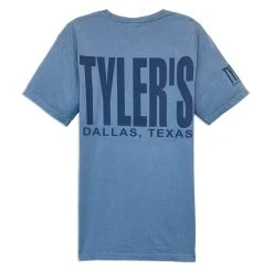 TYLER'S Saltwater/Storm Blue Comfort Color Pocket Tee - Dallas