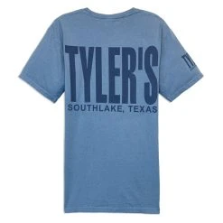 TYLER'S Saltwater/Storm Blue Comfort Color Pocket Tee - Southlake